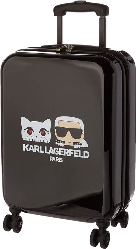 karl lagerfeld cat suitcase.